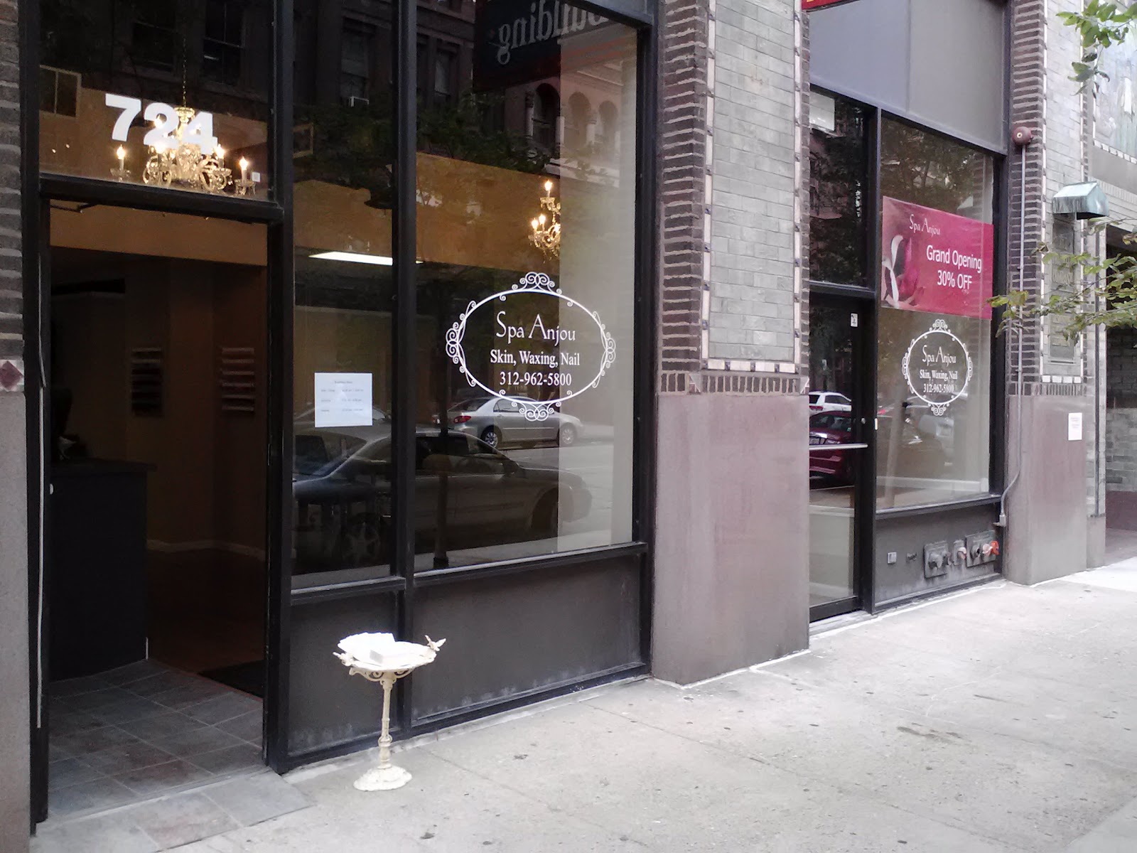 Sloopin A South Loop Blog Spa Anjou (724 S. Dearborn) Opens in