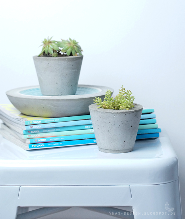 Ynas Design Blog, Oh, Beton! Concrete, Sukkulenten Ynas Design Blog, Oh, Beton! Concrete, Sukkulenten