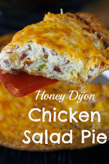 Honey Dijon Chicken Salad Pie