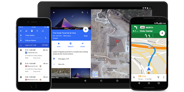 Google Maps updated for iOS and Android