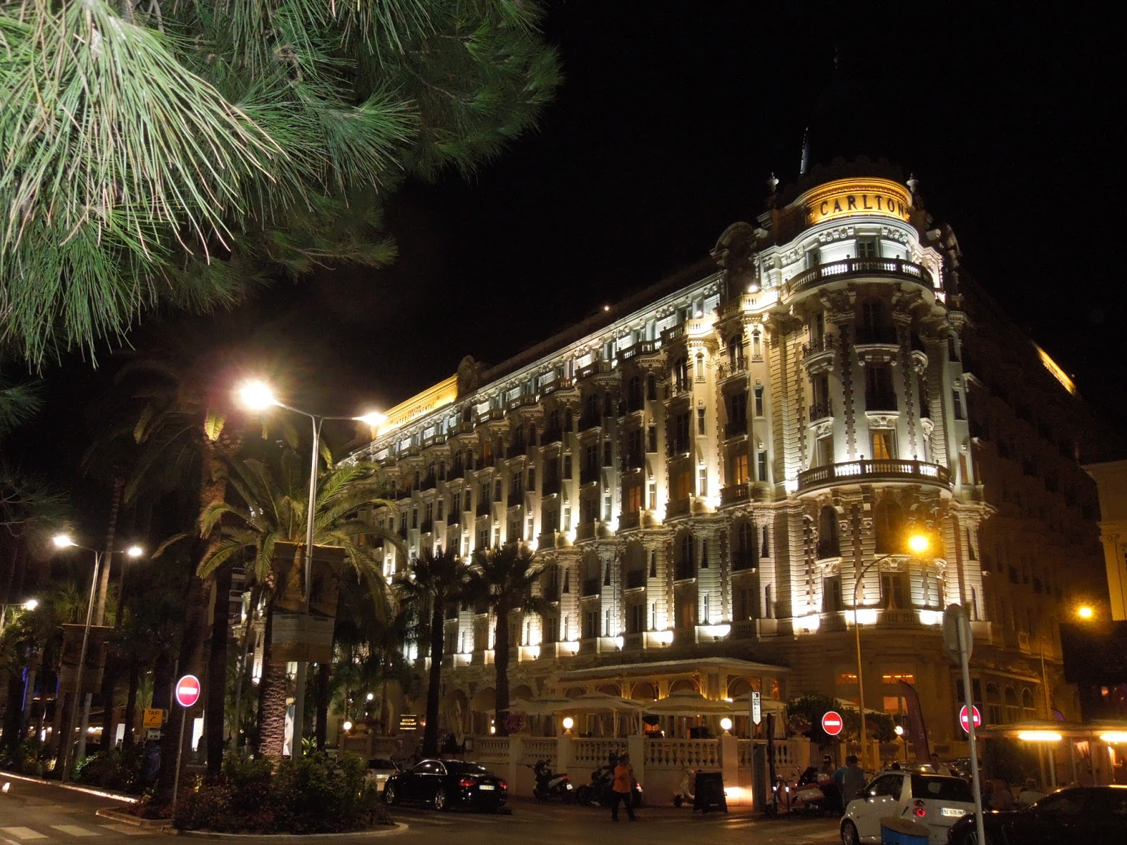 Cannes by night, France
