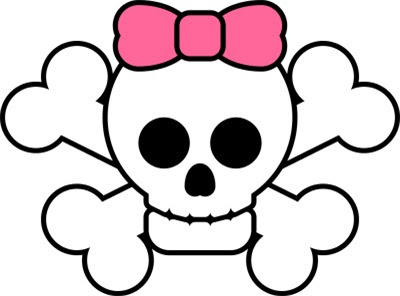 Girl Skull Crossbones