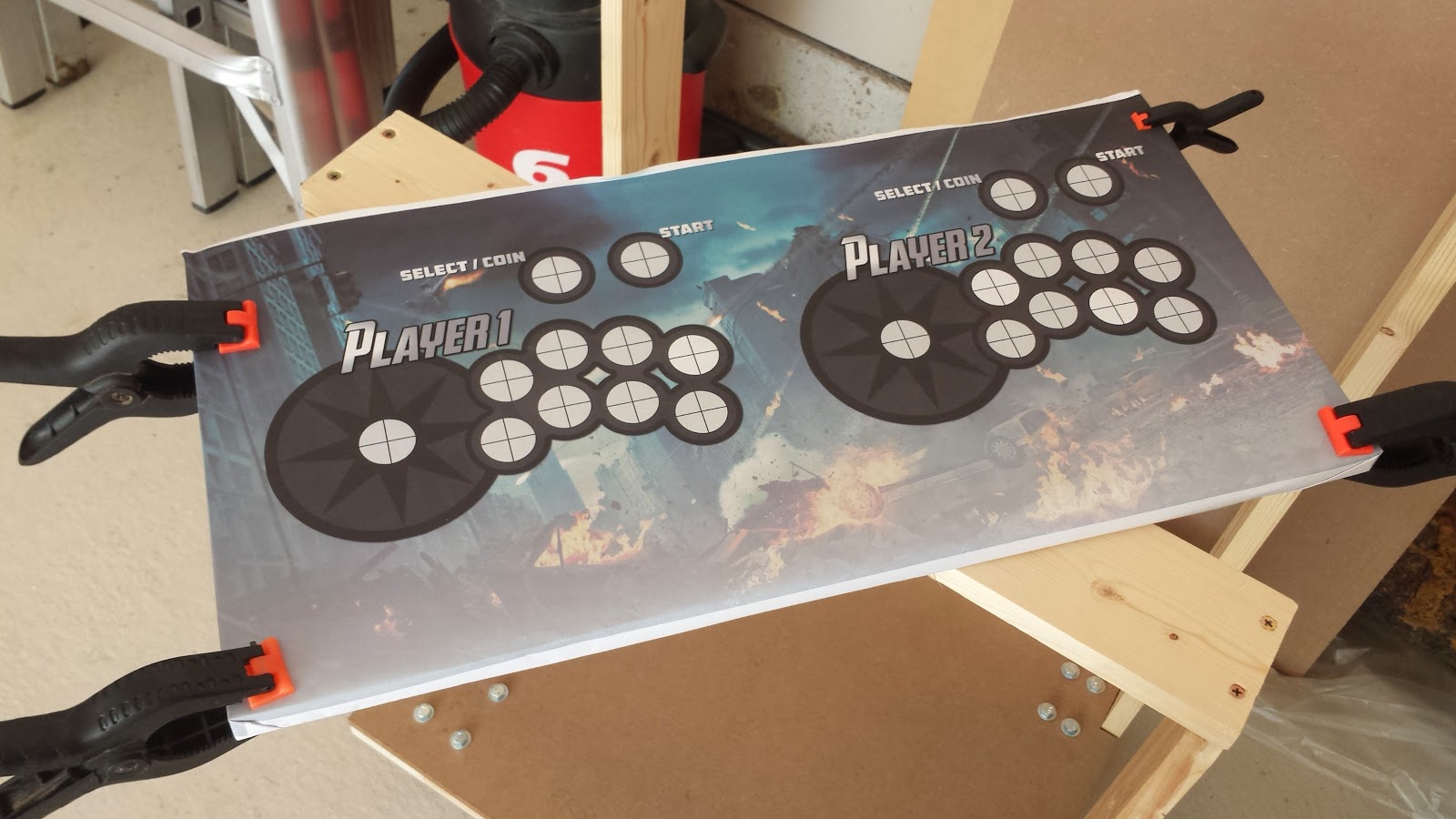 build arcade control panel build arcade control panel