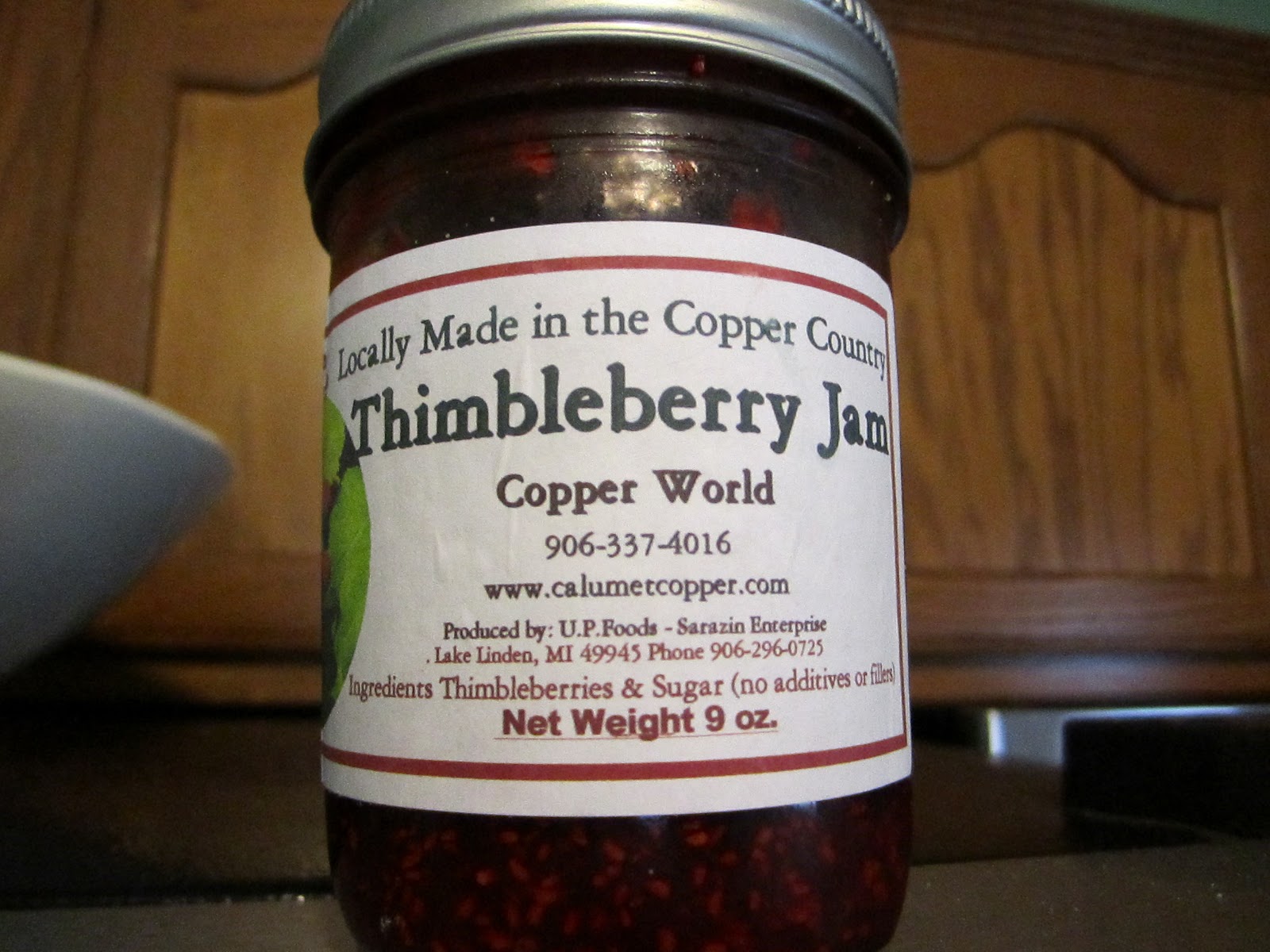 Sweet Home Wisconsin Thimbleberry Jam!