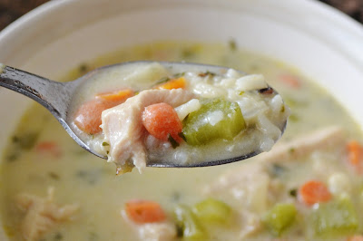 celery and carrots on medium low heat for Creamy Chicken and Wild Rice Soup