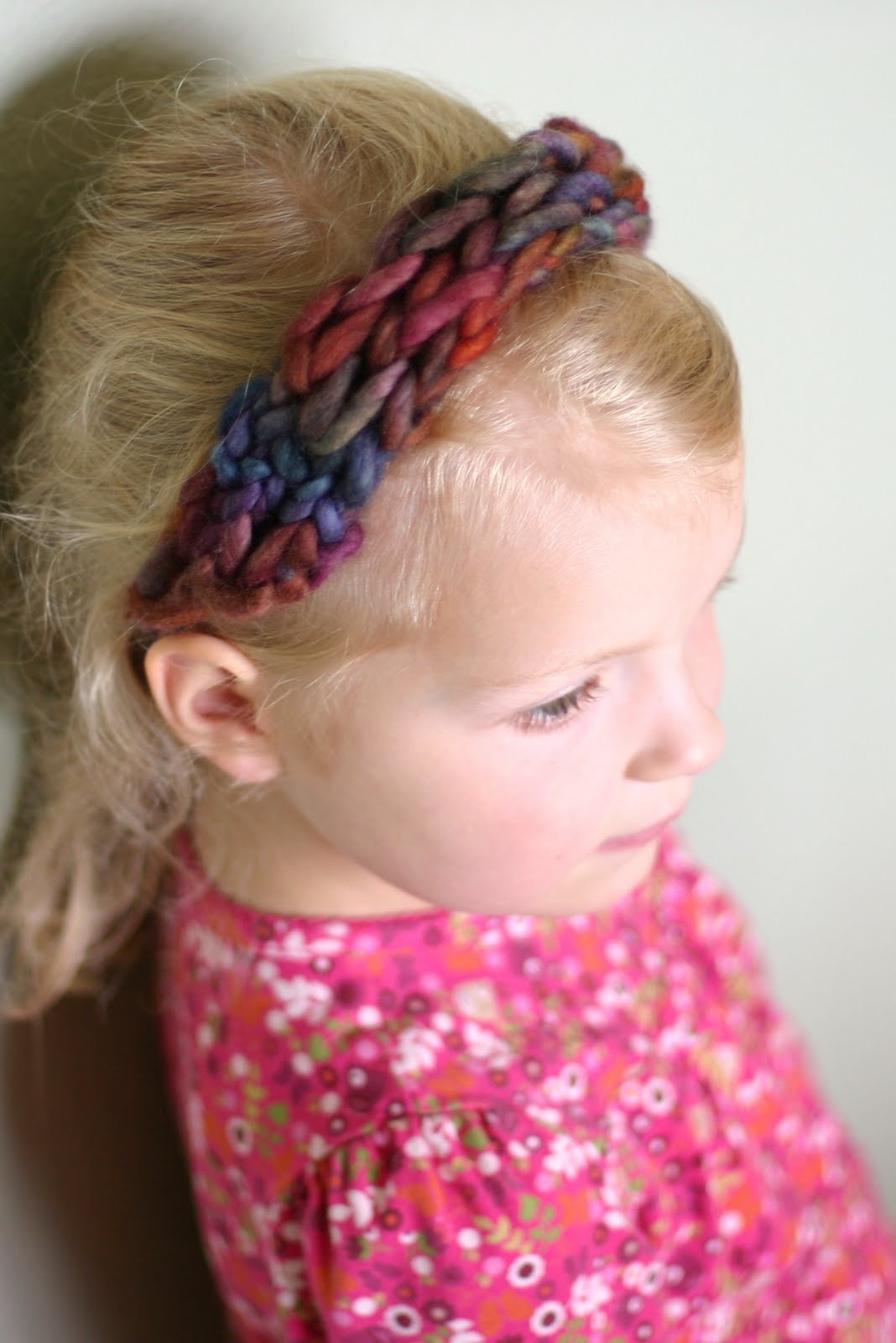 Frontier Dreams Four Finger Knitted Headband A Tutorial *by* K