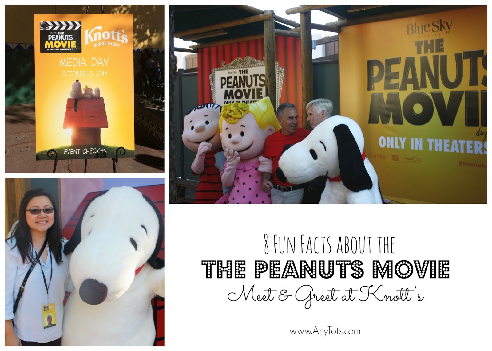 8 Fun Facts about the Peanuts Movie + Cast Meet and Greet Any Tots