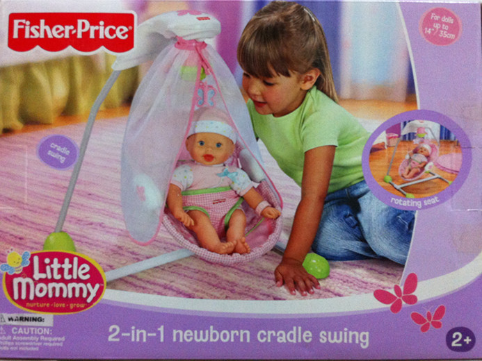 fisher price baby doll swing