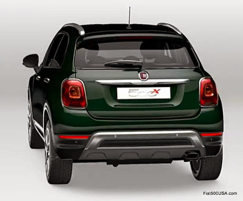 Fiat 500X in Verde