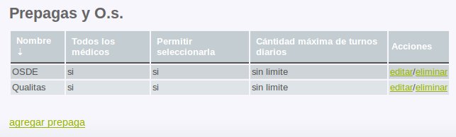 Listado de Prepagas y Obras Sociales (Seguros de Salud) Listado de Prepagas y Obras Sociales (Seguros de Salud)
