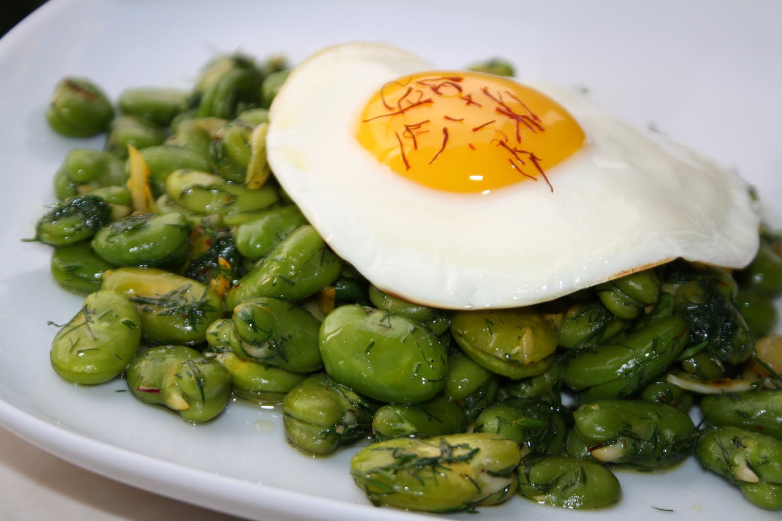 Sabrina's Passions RECIPE Persian 'Baghala Ghatogh' Broad Beans with