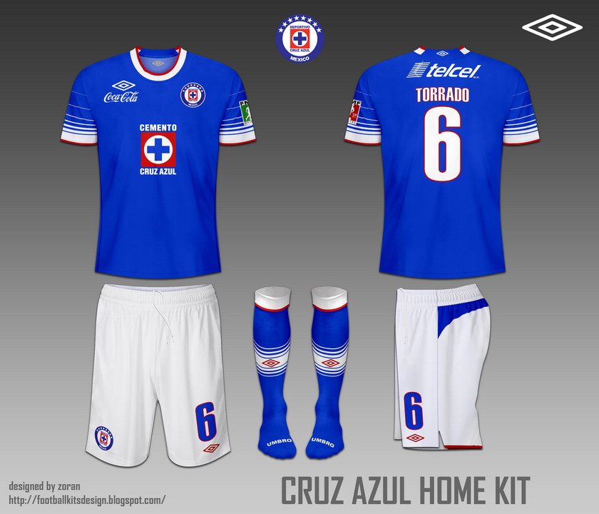 cruz azul red jersey