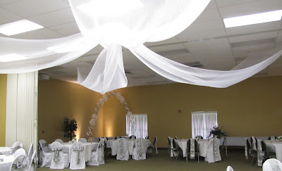 decorating event company canopy organza elegant dance floor create