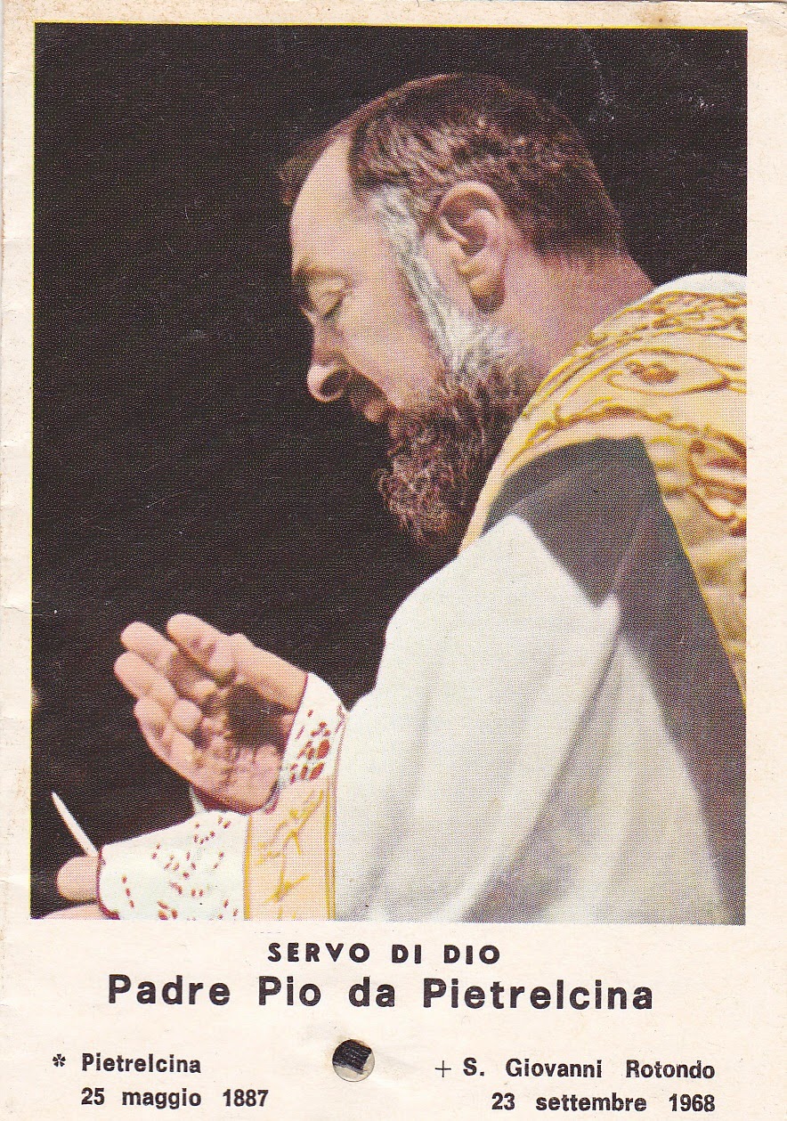 Risultati immagini per san Padre Pio Pietrelcina