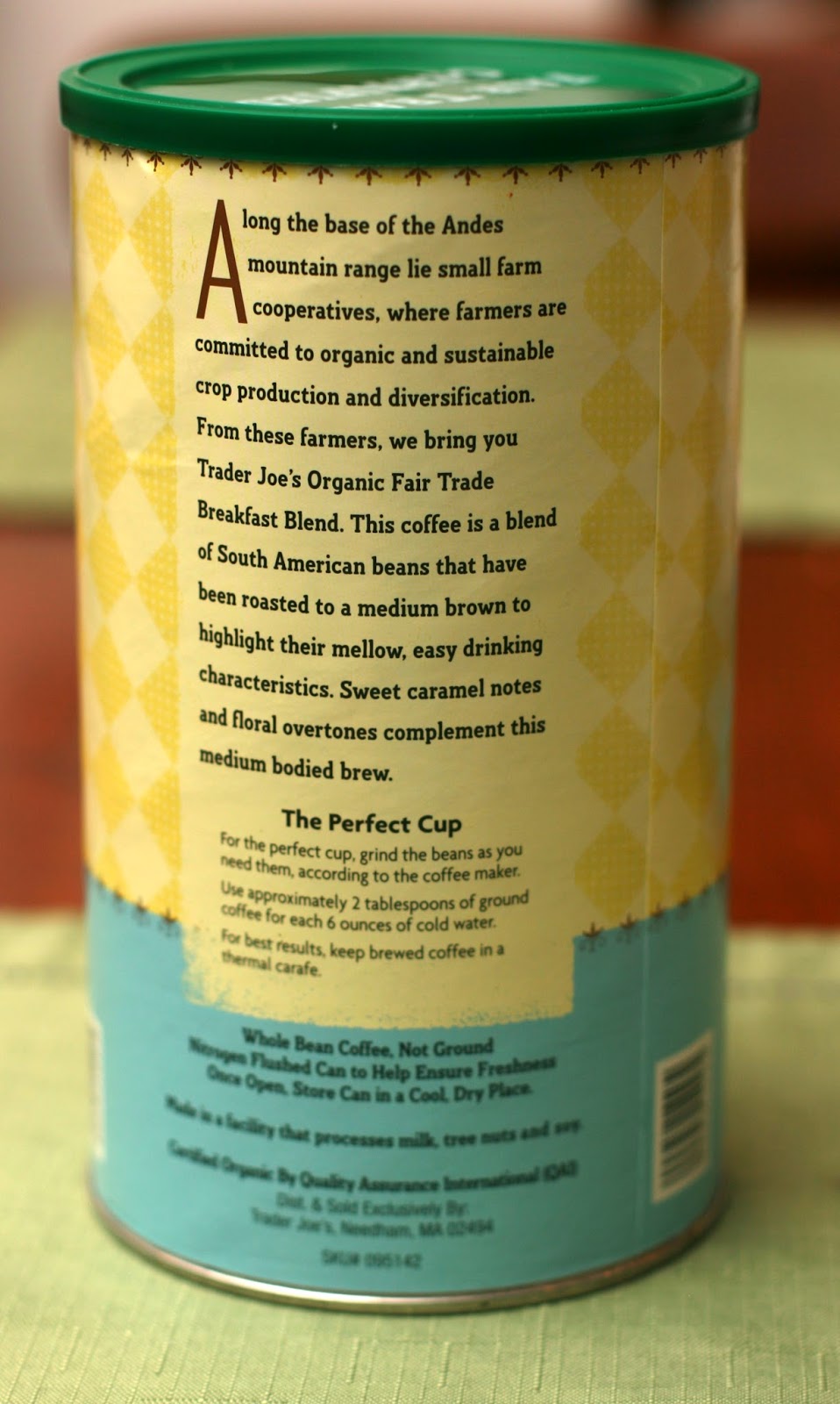 Coffee Quests: Trader Joe's Breakfast Blend