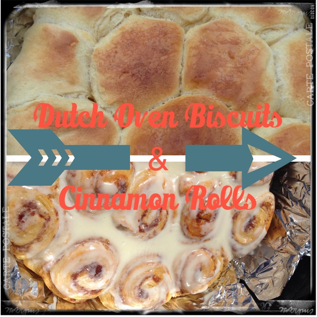 Easy Dutch Oven Biscuits and Cinnamon Rolls Lou Lou Girls