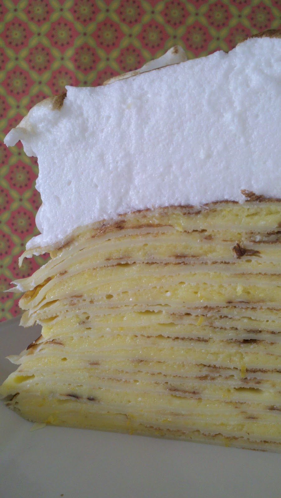 Ross Sveback ElevatingTheEveryday Lemon Meringue Mille Crepe Cake