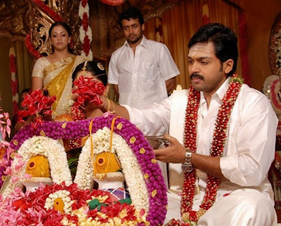 Jyothika in Karthi wedding stills Jyothika in Karthi wedding stills