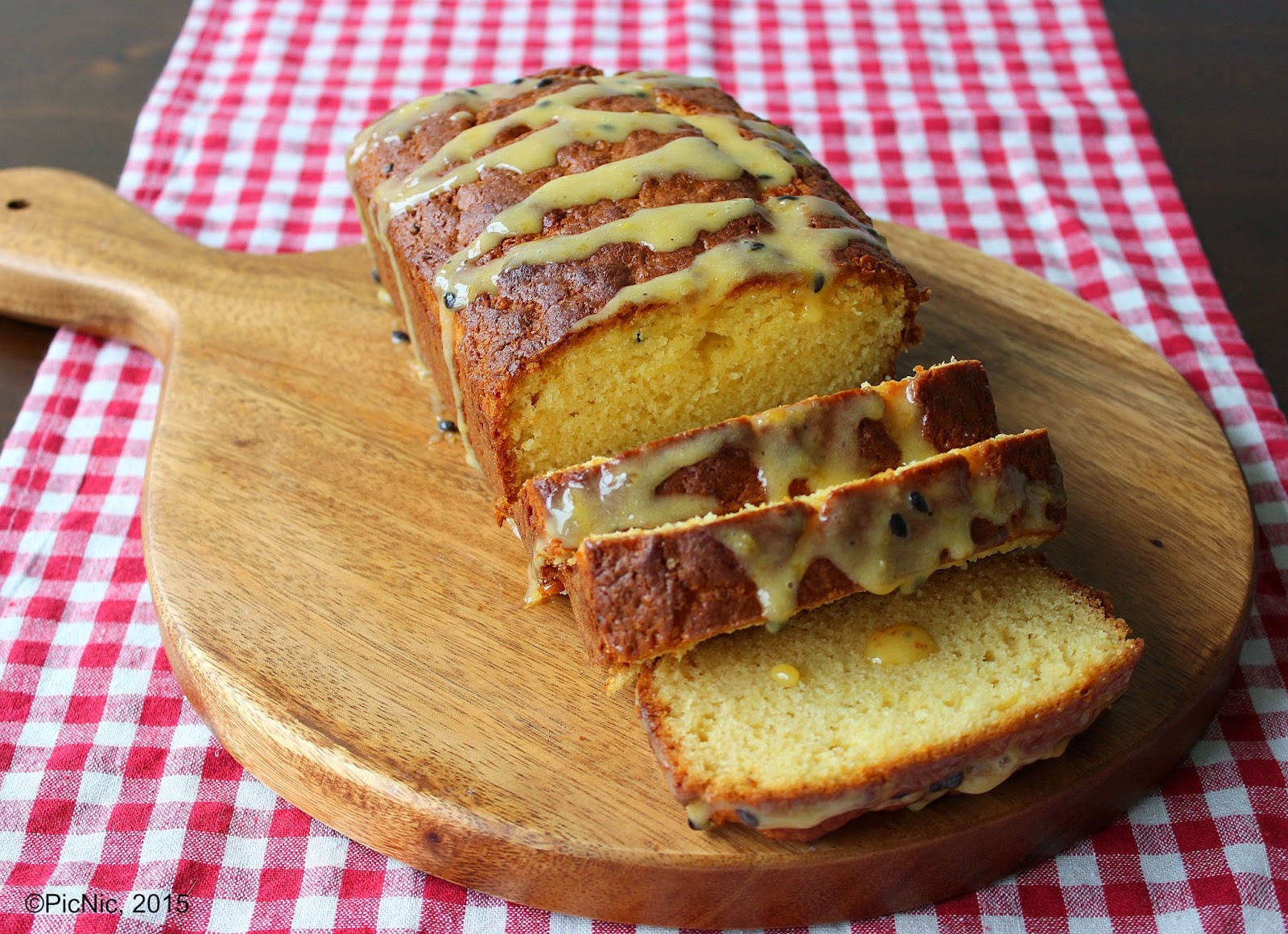 PicNic Coconut and Passionfruit Loaf