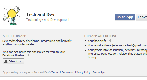 Facebook App Facebook App