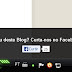 Mini PopUp Personalizada Transparente de curtir a Fan Page no Facebook para Blogger