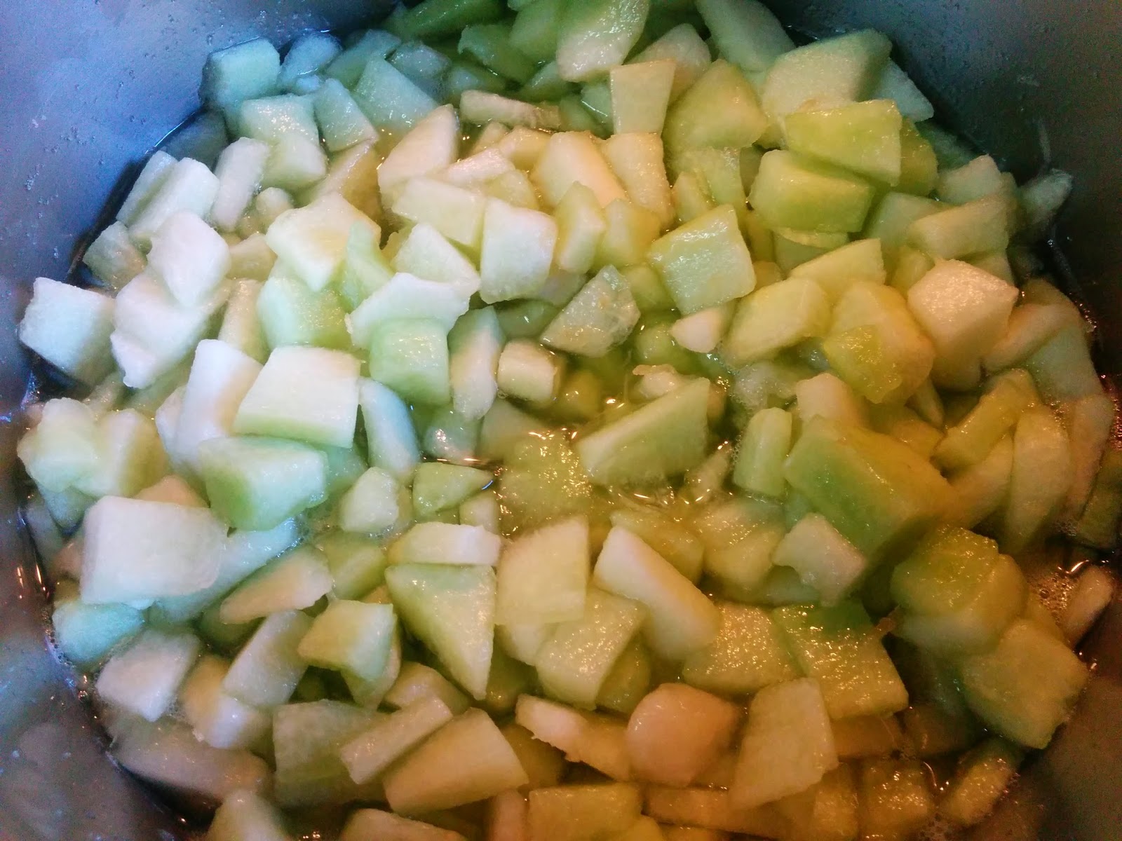 Simple Foodies Melon and ginger jam