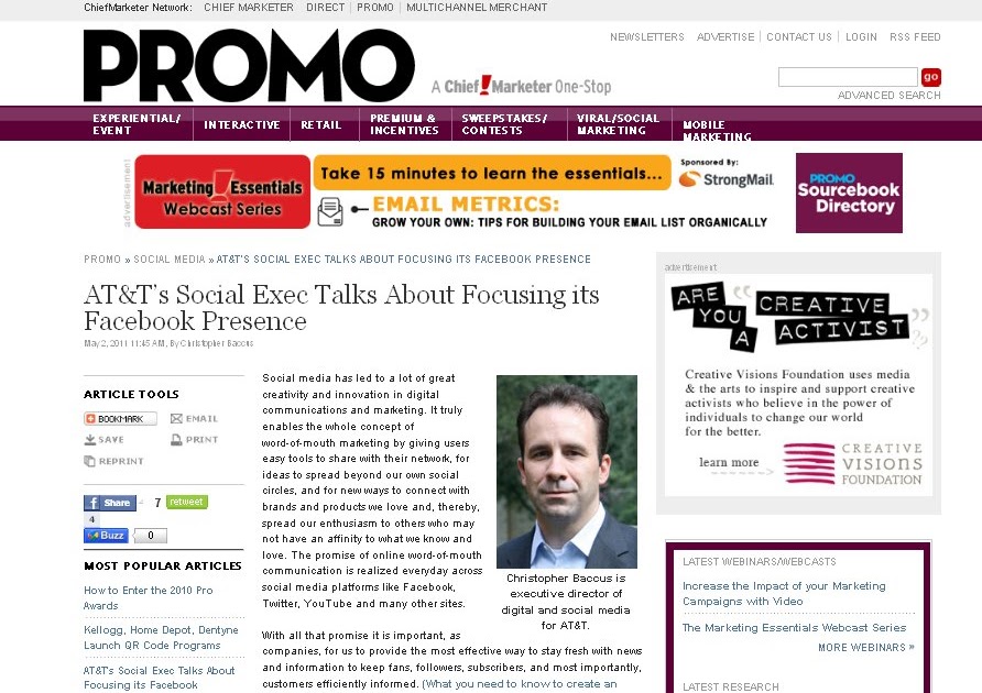 The Auto Marketing Blog Promo Magazine Guest Article