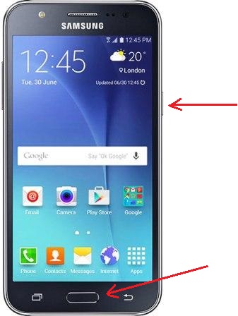 Cara Screenshot HP Android Samsung Galaxy J7 - Cara Screenshot Semua Gadget