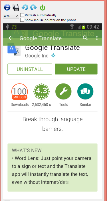 google translate photos to text