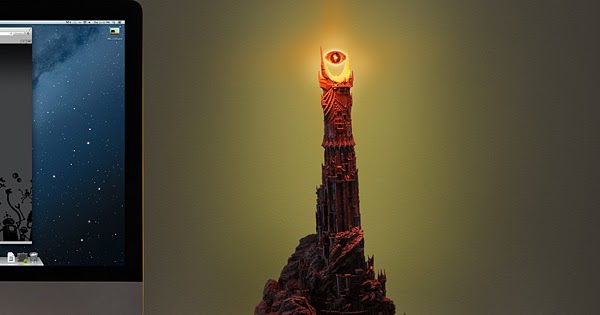 Ilginc Buluslar Yaratici Tasarimlar Sauron Nun Gozu Lambasi
