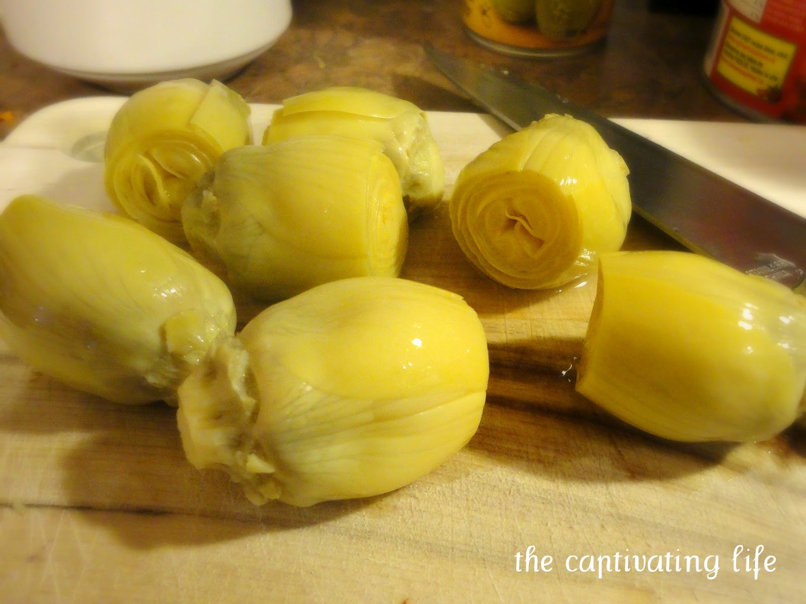 The Captivating Life Tuna, Artichoke and Tomato Pasta