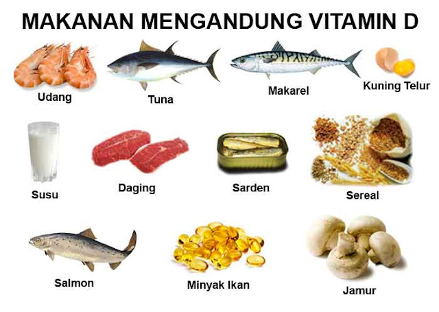makanan yang mengandung vitamin D tinggi Sumber vitamin D