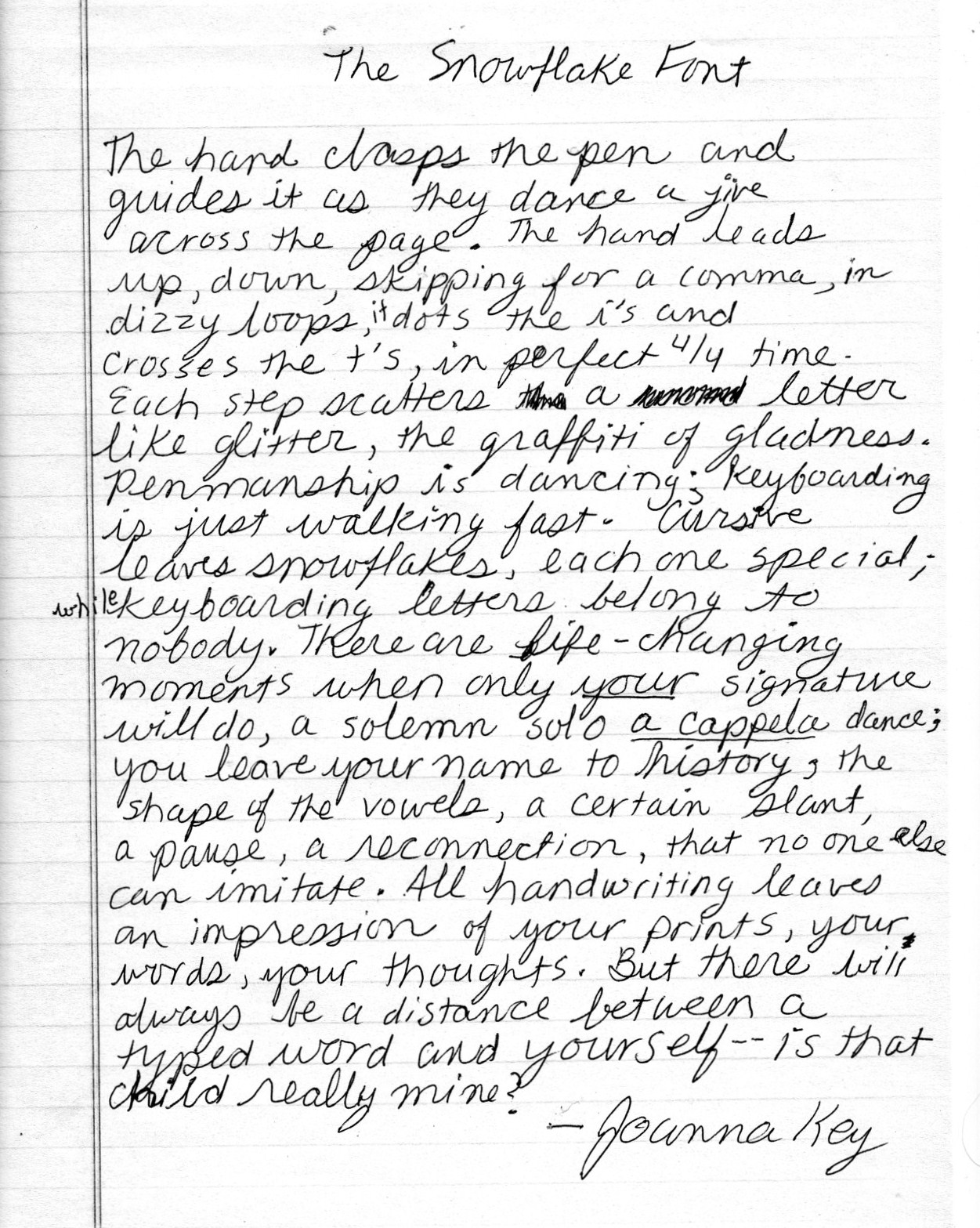Old Cursive Font