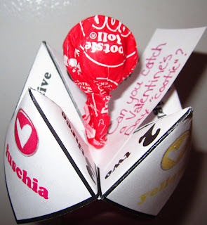 Valentine's Day Cootie Catcher Craft
