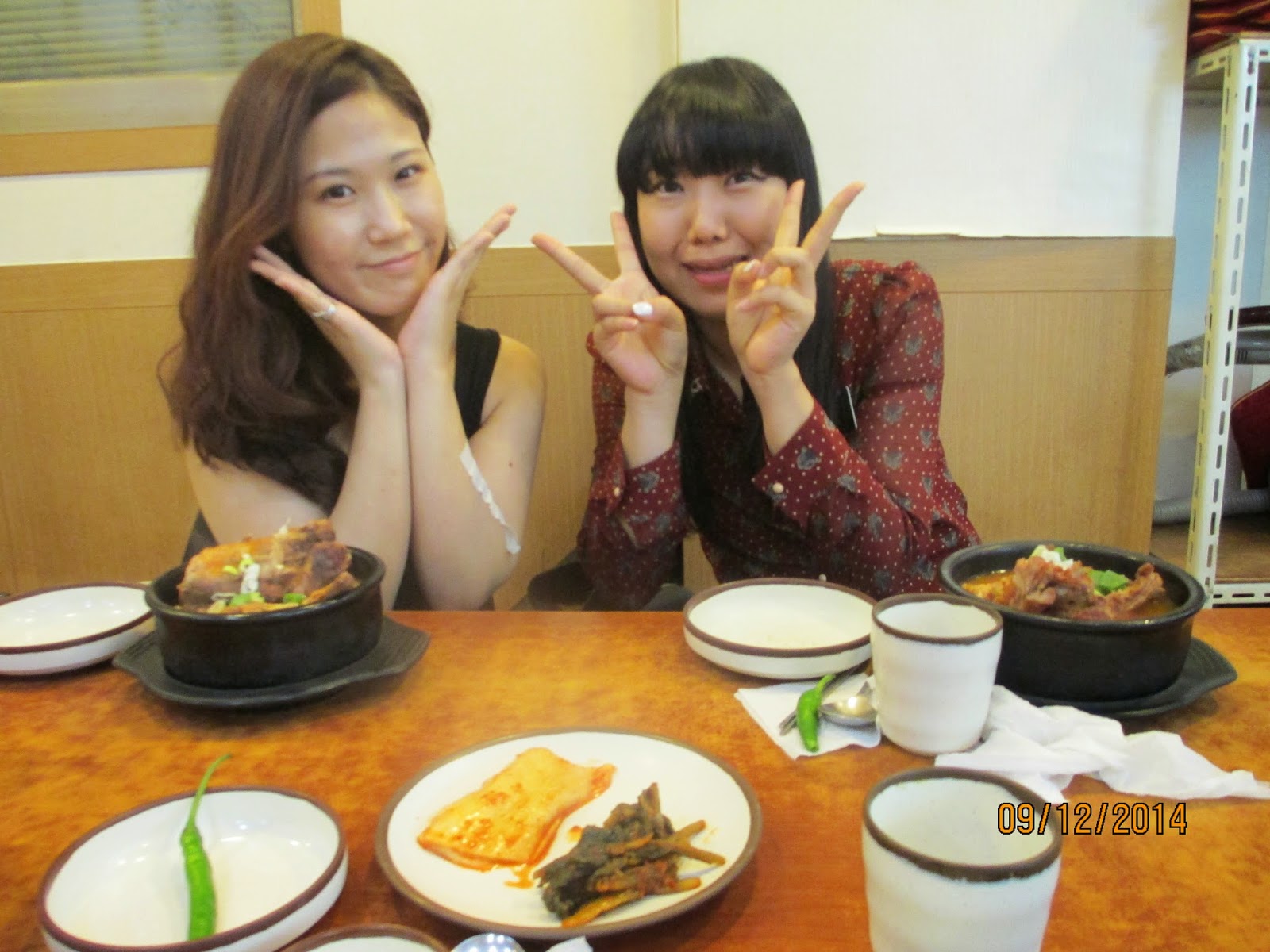 My companion and 시동현 (the investigator who is getting baptized today) We ate bone soup together! (It's a pig spine they put right in a soup and you eat all the meat around it--sooo good!) My companion and 시동현 (the investigator who is getting baptized today) We ate bone soup together! (It's a pig spine they put right in a soup and you eat all the meat around it--sooo good!)