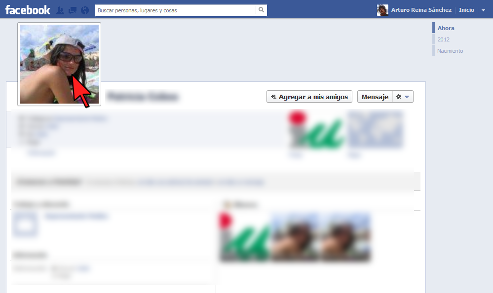 Encontrar la foto de perfil de Facebook en internet, para comprobar si