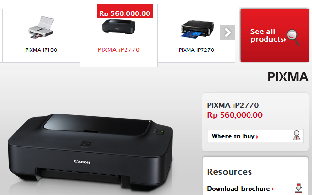 Download driver printer canon pixma ip1880 untuk windows 8