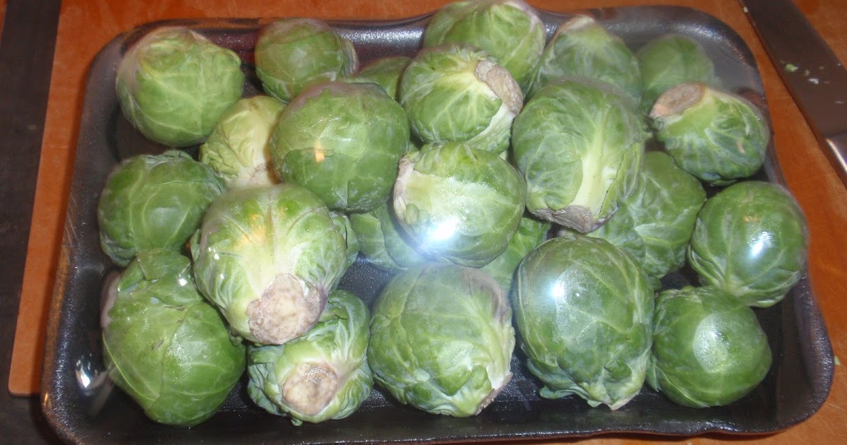 The Kitchen Chic Brussels Sprouts with Bacon Horseradish Dressing