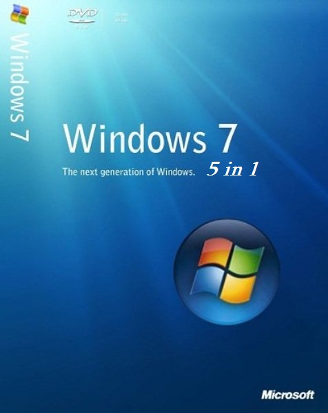 Microsoft Windows 7 Version 6.1 Build 7600 (32Bit) Retail (