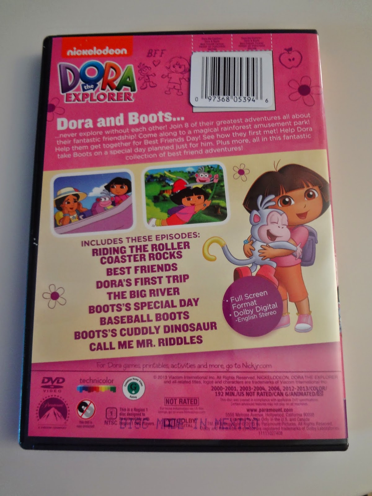 Dora & Boots Best Friends Forever DVD {Review} Mommy's Block Party