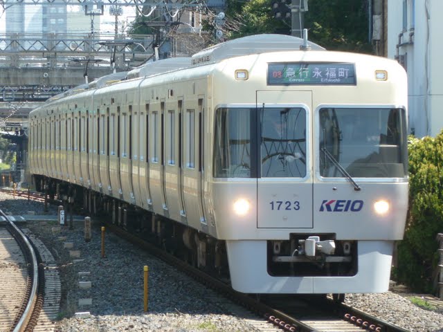 京王電鉄　急行　永福町行き　1000系5・6次車アイボリー