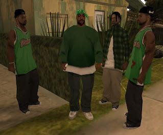 Grove Street Families List gang pada gta san andreas
