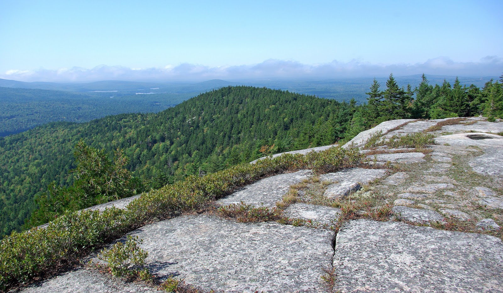 Hiking in Maine with Kelley 9/14/14 Tunk Mountain
