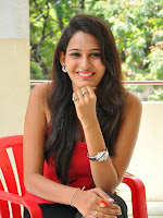 Swetha Jadhav glam pics in red top-cover-photo