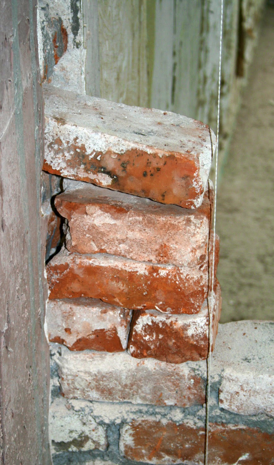The bricklaying that is needed The bricklaying that is needed