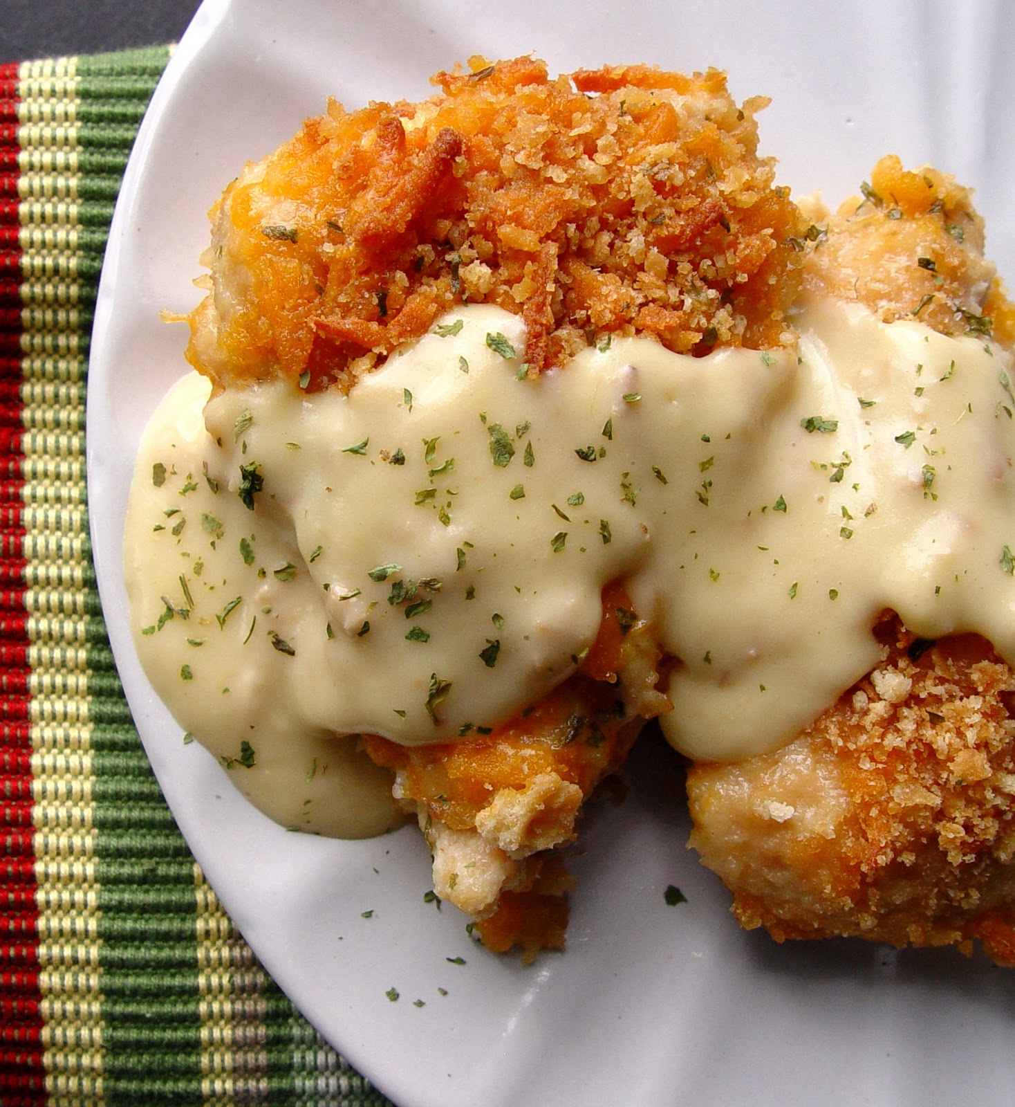 Delicious Crispy Cheddar Chicken