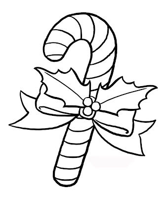Candy Canes Coloring Pages Candy Canes Coloring Pages