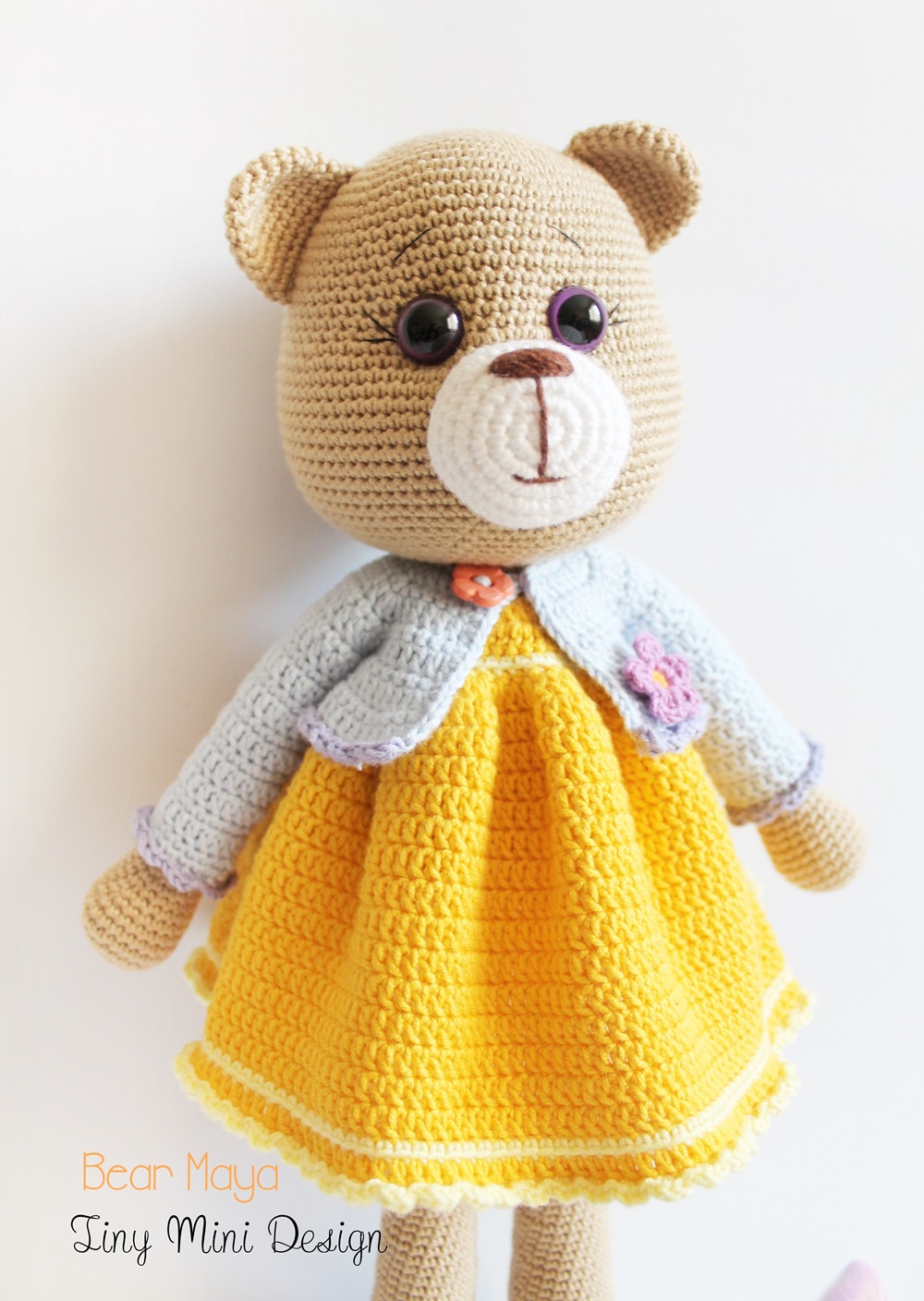 Amigurumi Ayi Maya -Amigurumi Bear Maya - Knitting ...