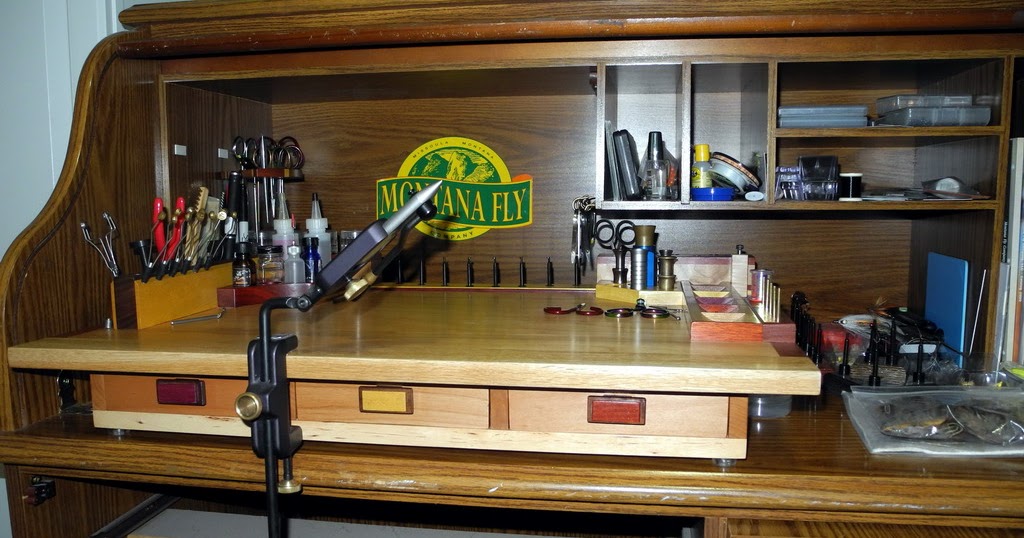 cp's fly fishing and fly tying: New tying bench - Finest Fly Tying