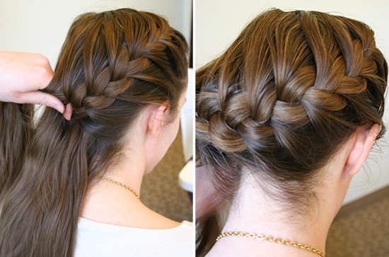 peinados de trenzas